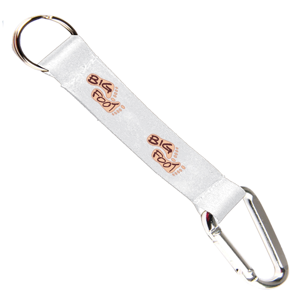 Picture of 0.75" Dye-Sublimation Carabiner Pocket Lanyard