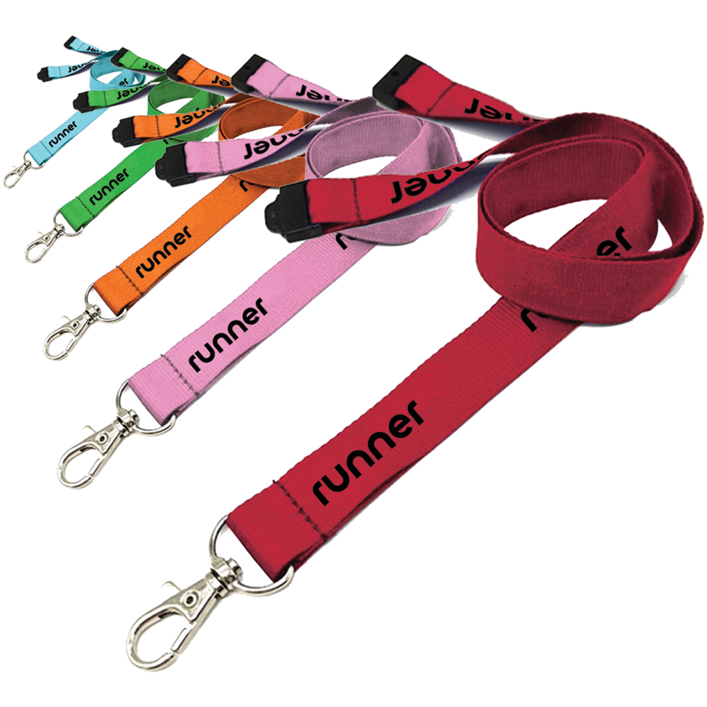 Picture of 0.75" Polyester Lanyard with Safety Breakaway