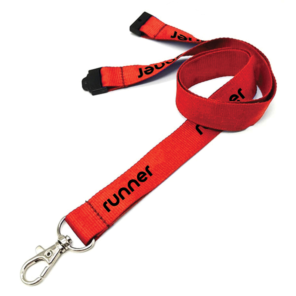Picture of 0.75" Polyester Lanyard with Safety Breakaway