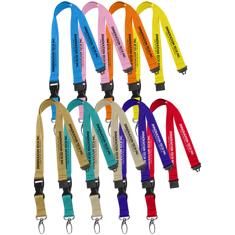 Picture of 0.75" Lanyard with Buckle Release and Safety