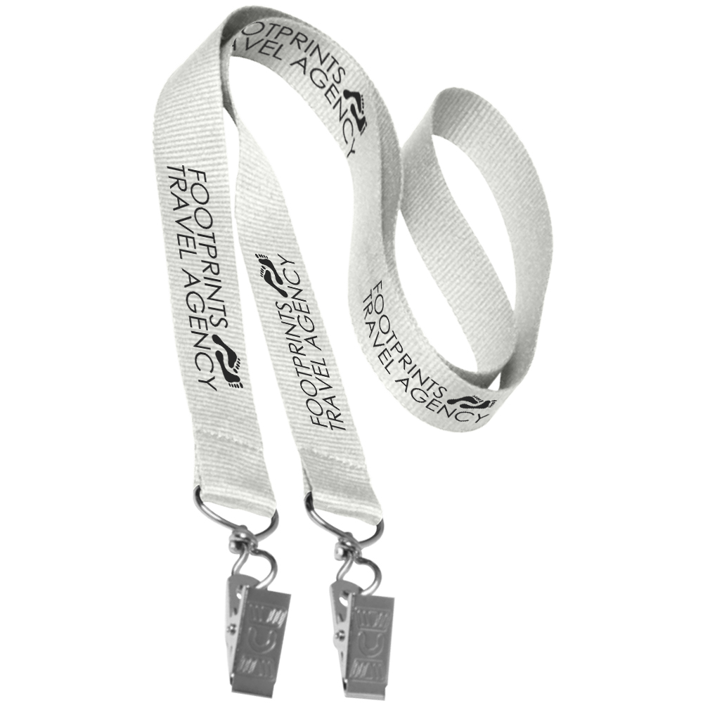 Picture of 0.75" Double Ended Polyester Lanyard