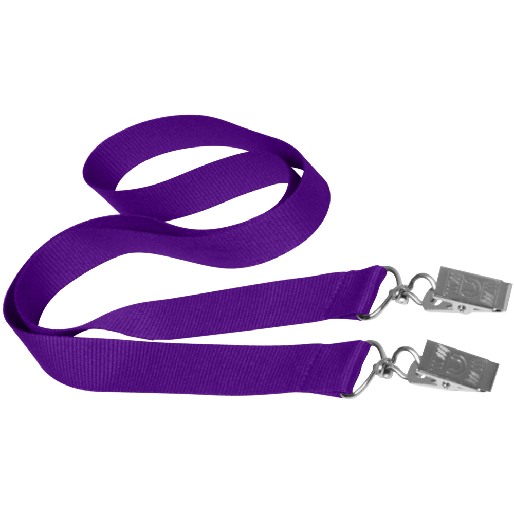 Picture of 0.75" Double Ended Polyester Lanyard