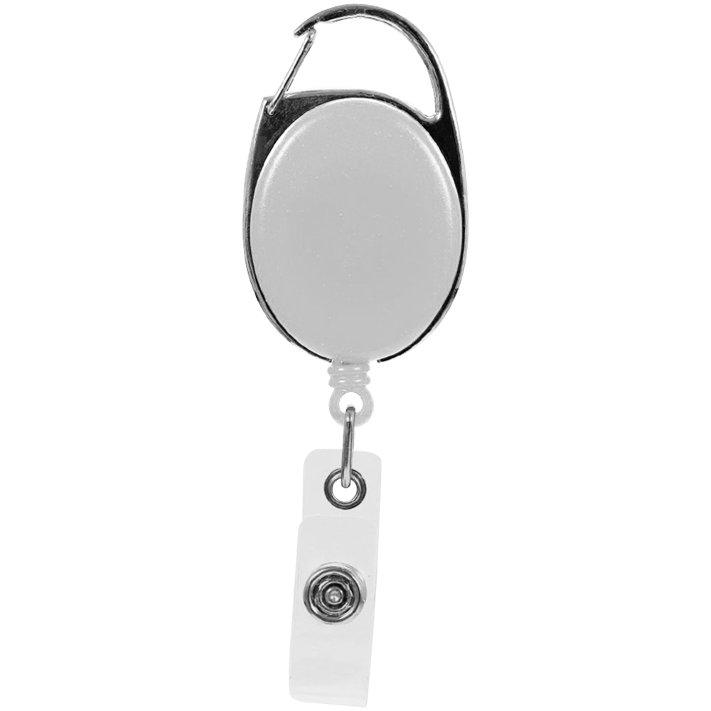 Picture of Oval Carabiner Retractable Badge Reel