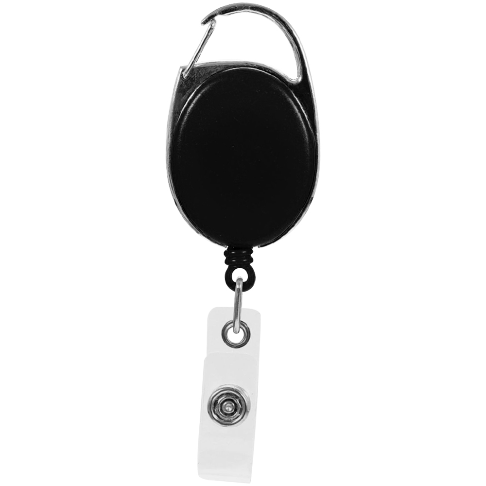 Picture of Oval Carabiner Retractable Badge Reel