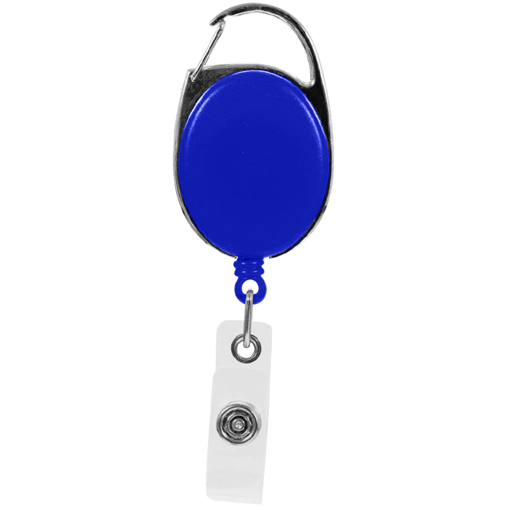 Picture of Oval Carabiner Retractable Badge Reel