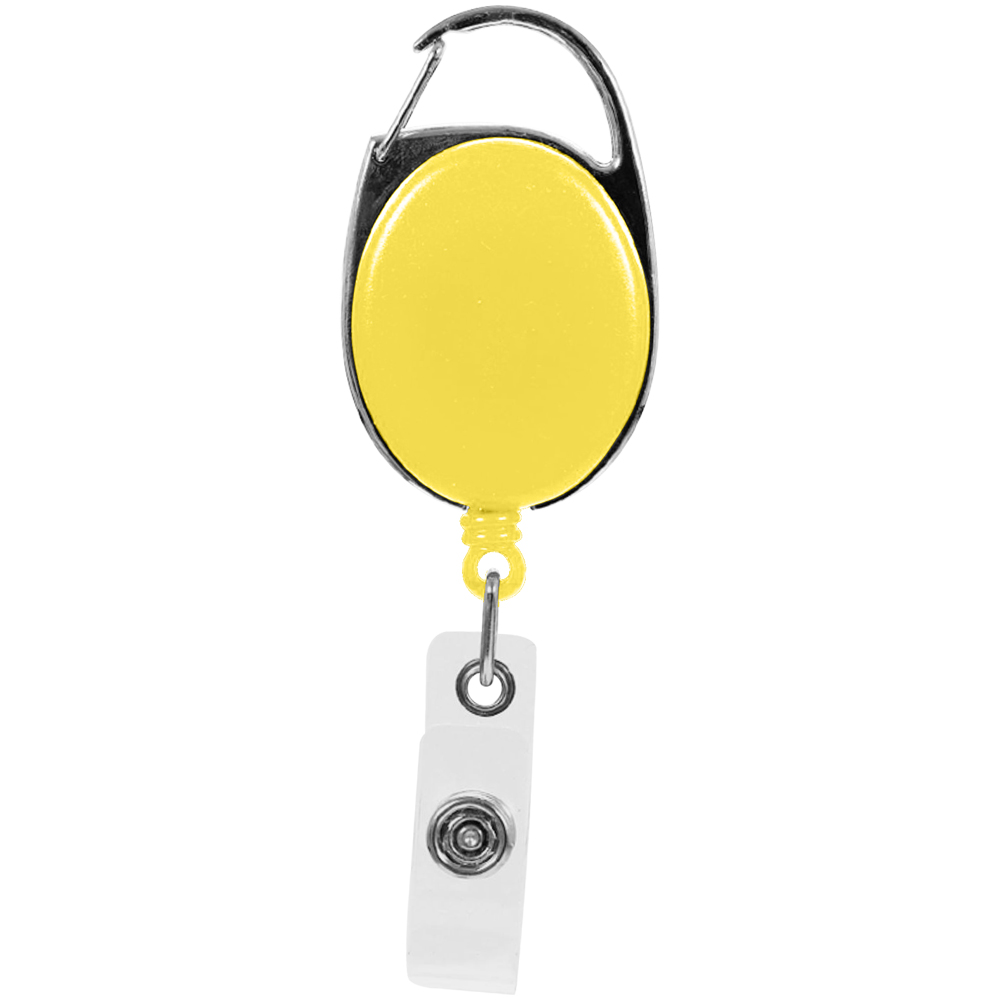 Picture of Oval Carabiner Retractable Badge Reel
