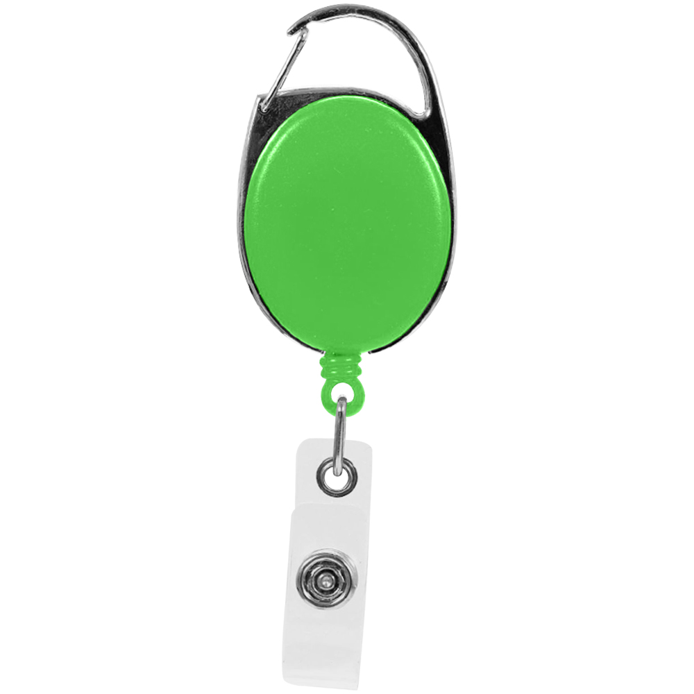 Picture of Oval Carabiner Retractable Badge Reel