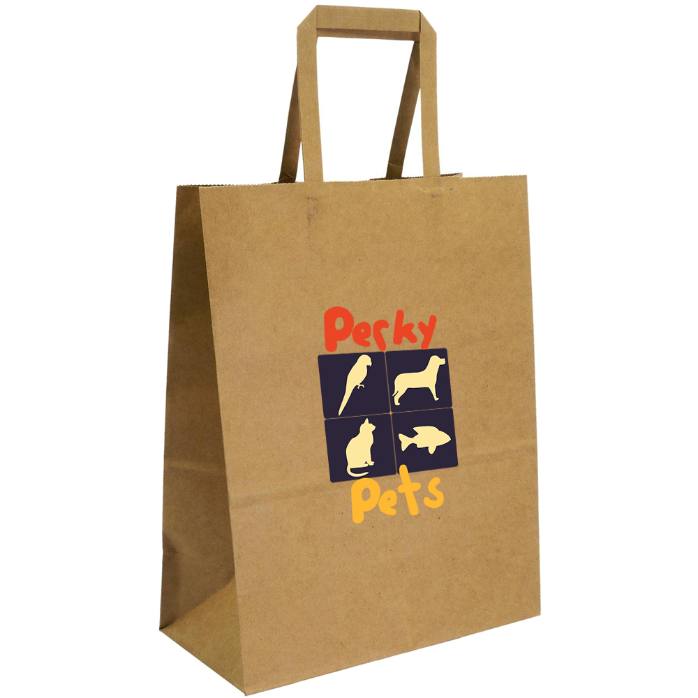 Picture of Medium Kraft FSC Paper Bag