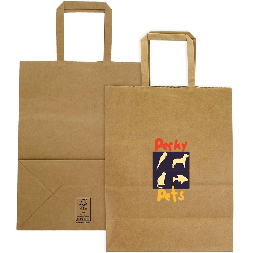 Picture of Medium Kraft FSC Paper Bag
