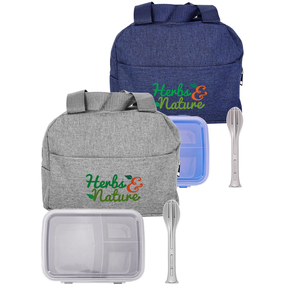 Picture of Handy Heathered Lunch To Go Set