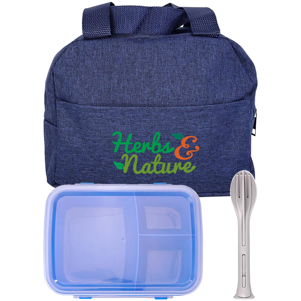 Picture of Handy Heathered Lunch To Go Set