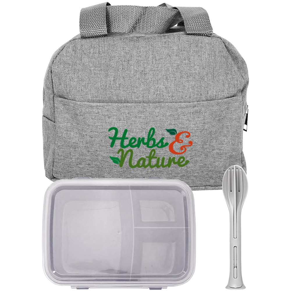 Picture of Handy Heathered Lunch To Go Set