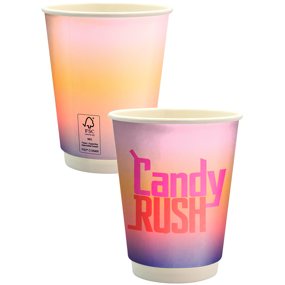 Picture of 12 oz. Full Color Paper Cup