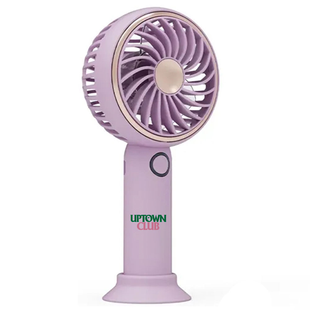 Picture of Simple LED and Handheld USB Rechargeable Fan