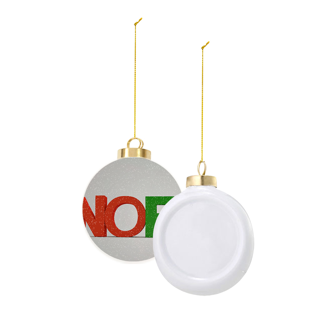Picture of Ceramic Ball Christmas Tree Ornament