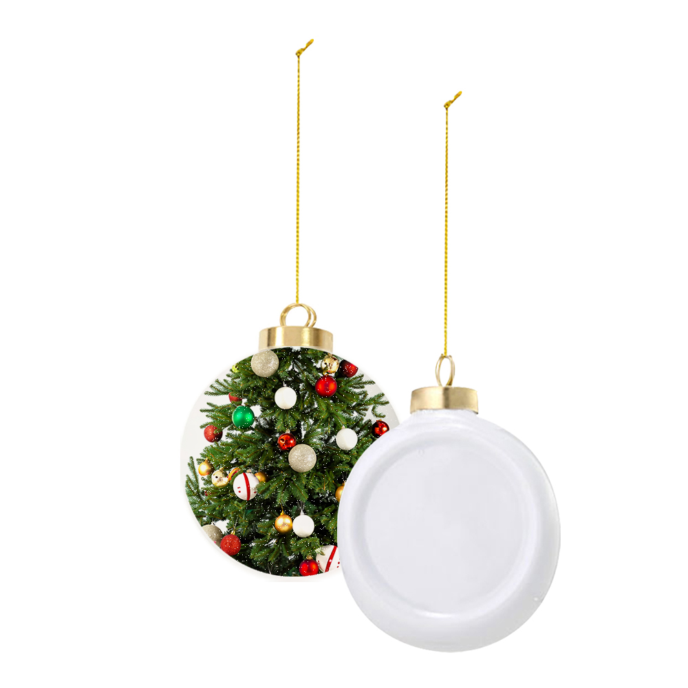 Picture of Ceramic Ball Christmas Tree Ornament