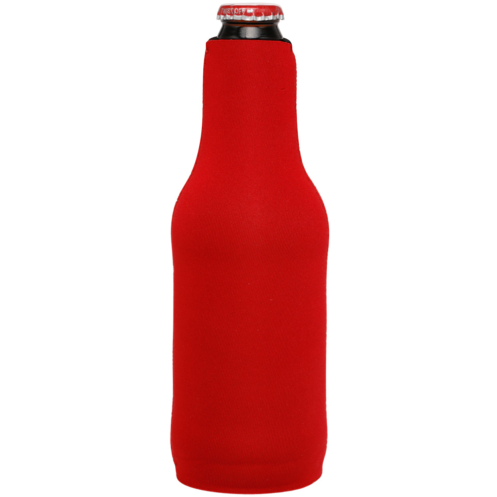 Picture of Neoprene Zippered Beer Bottle Coolies