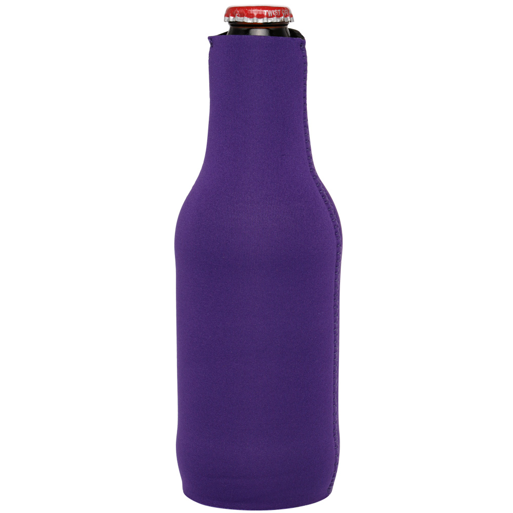 Picture of Neoprene Zippered Beer Bottle Coolies