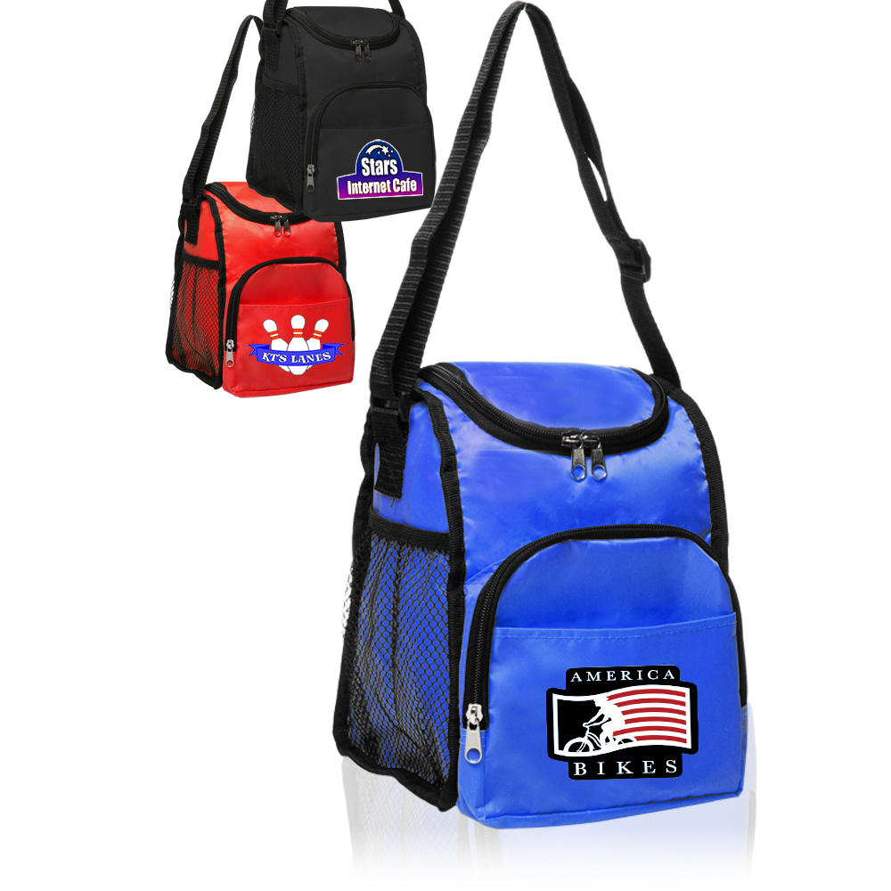 Picture of Multipurpose Insulated Lunch Bag w/ Zipper Pockets
