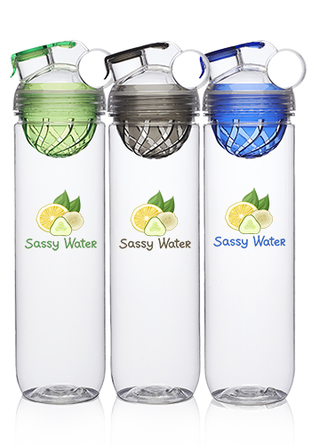 Picture of 27 Oz. Gridiron Infuser Water Bottles