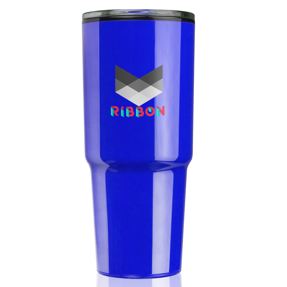 Picture of 32 Oz. Barton Plastic Double Wall Travel Tumbler