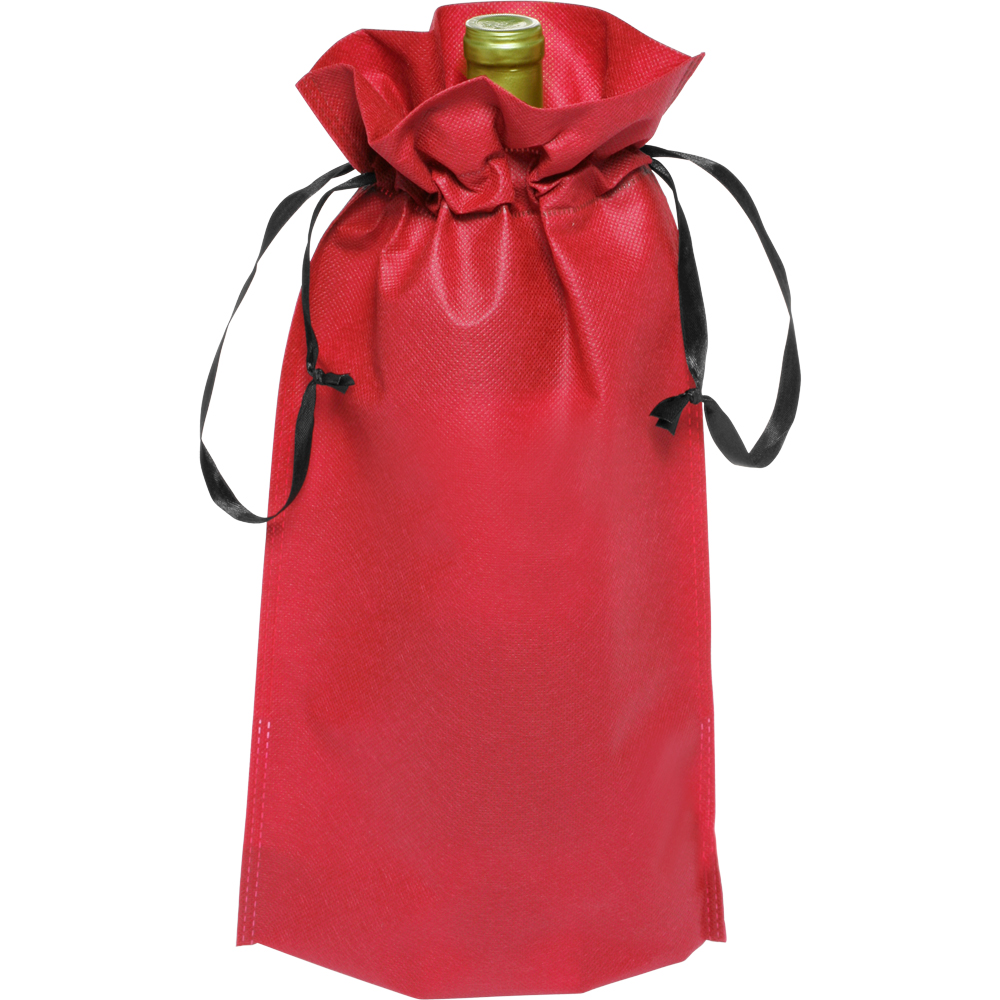 Picture of Non-Woven Vineyard Ribbon Drawstring Bags
