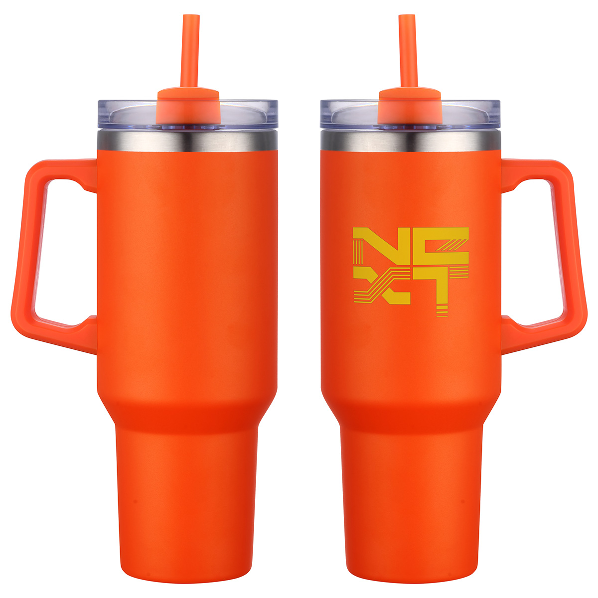 Picture of Genoa 40 oz Vacuum Insulated Travel Mug with Straw