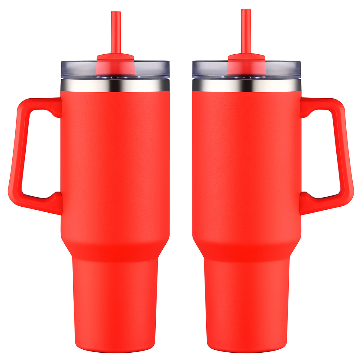Picture of Genoa 40 oz Vacuum Insulated Travel Mug with Straw