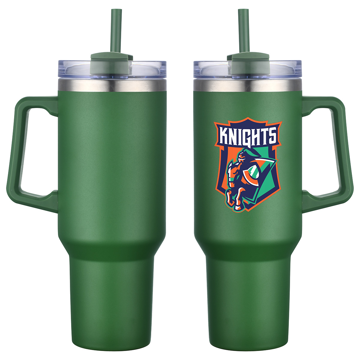 Picture of Genoa 40 oz Vacuum Insulated Travel Mug with Straw