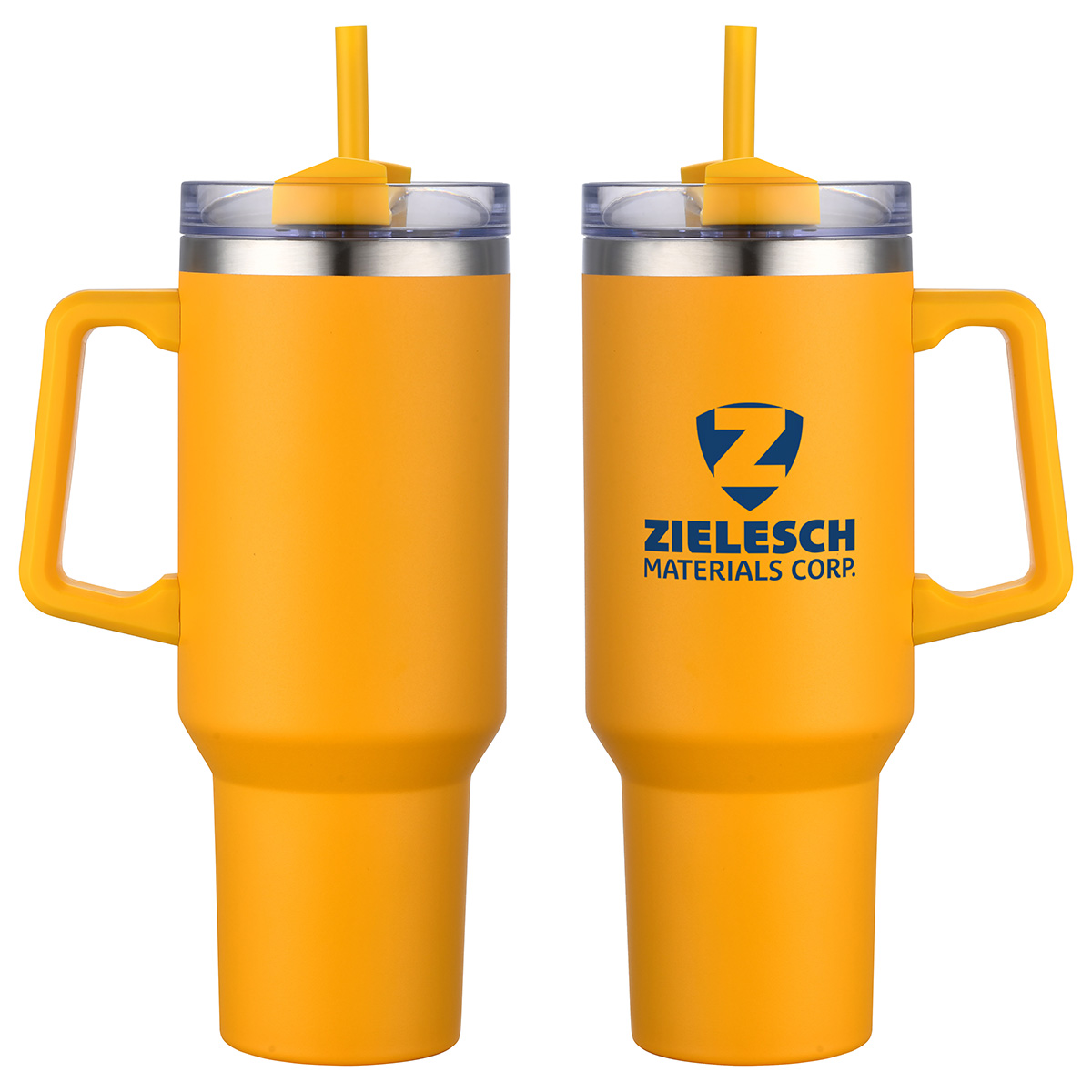 Picture of Genoa 40 oz Vacuum Insulated Travel Mug with Straw