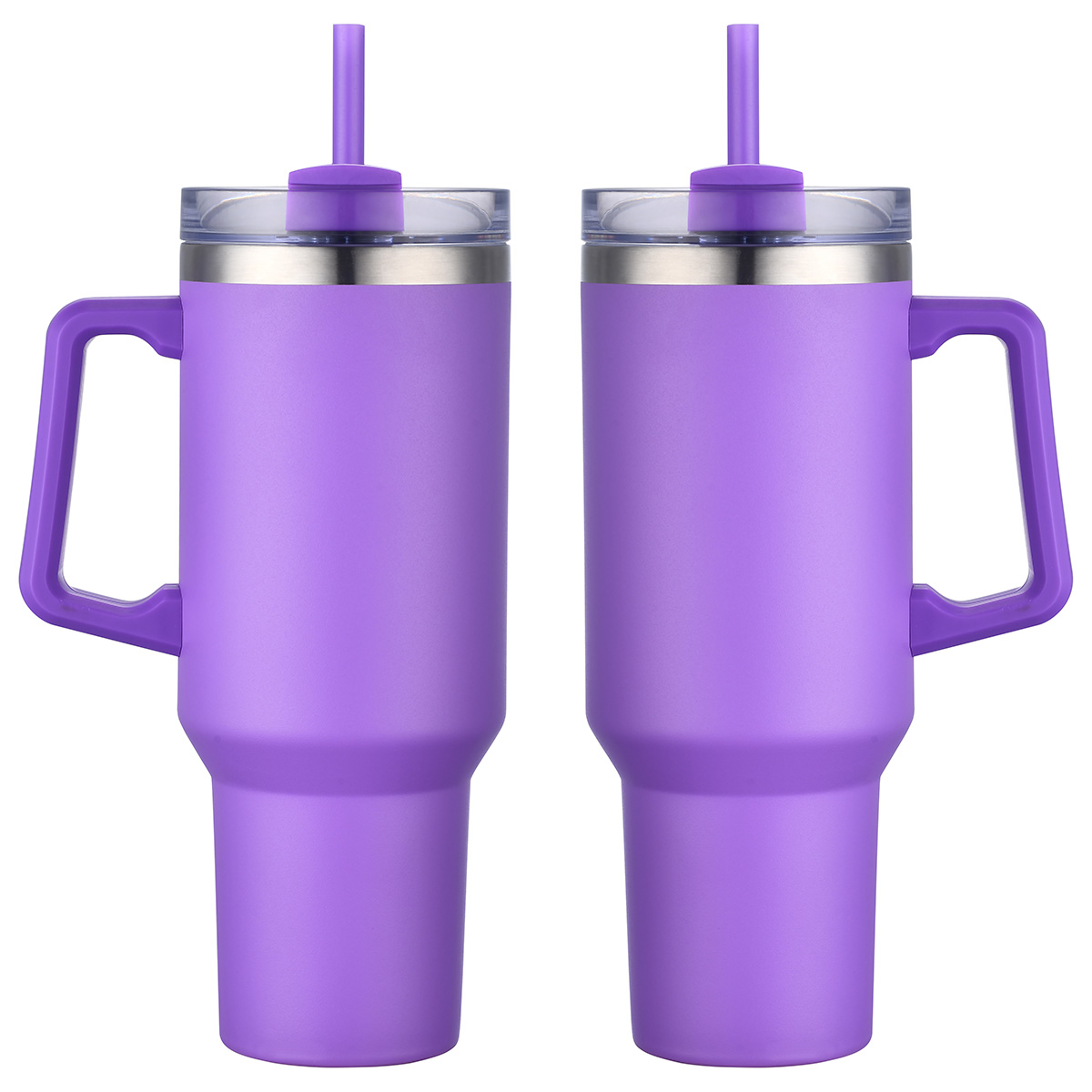 Picture of Genoa 40 oz Vacuum Insulated Travel Mug with Straw
