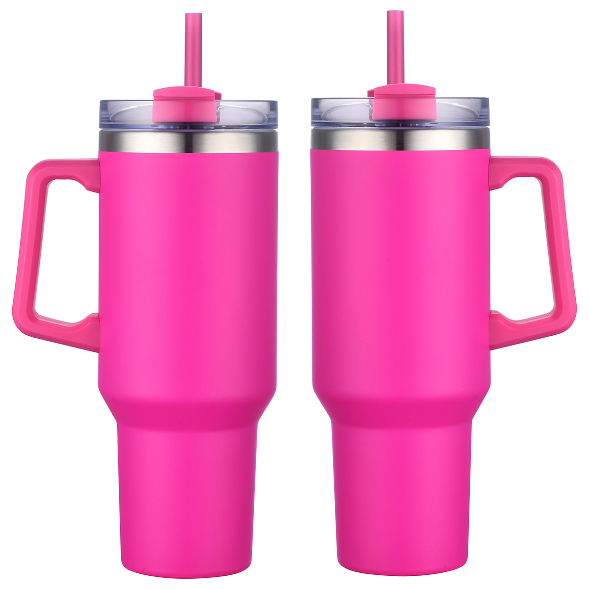 Picture of Genoa 40 oz Vacuum Insulated Travel Mug with Straw