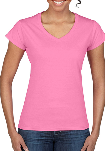 Picture of Gildan Softstyle Ladies V-Neck Tees