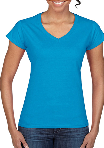 Picture of Gildan Softstyle Ladies V-Neck Tees