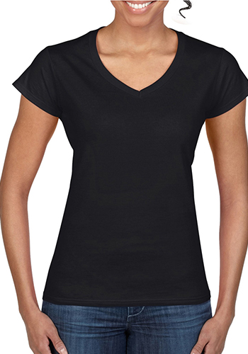 Picture of Gildan Softstyle Ladies V-Neck Tees