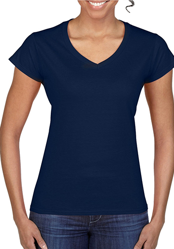 Picture of Gildan Softstyle Ladies V-Neck Tees