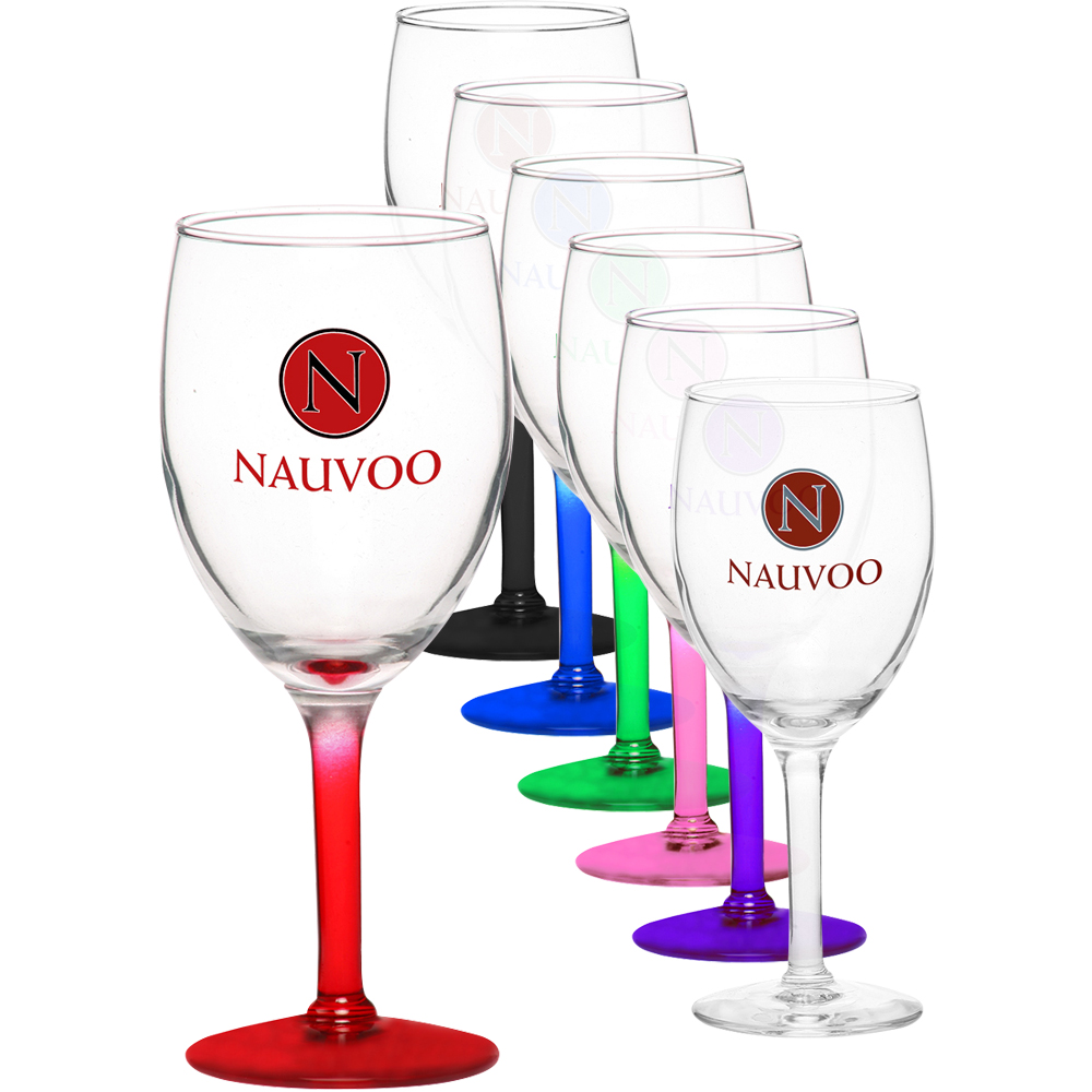 Picture of 8 Oz. Libbey? Personalized Wine Glasses