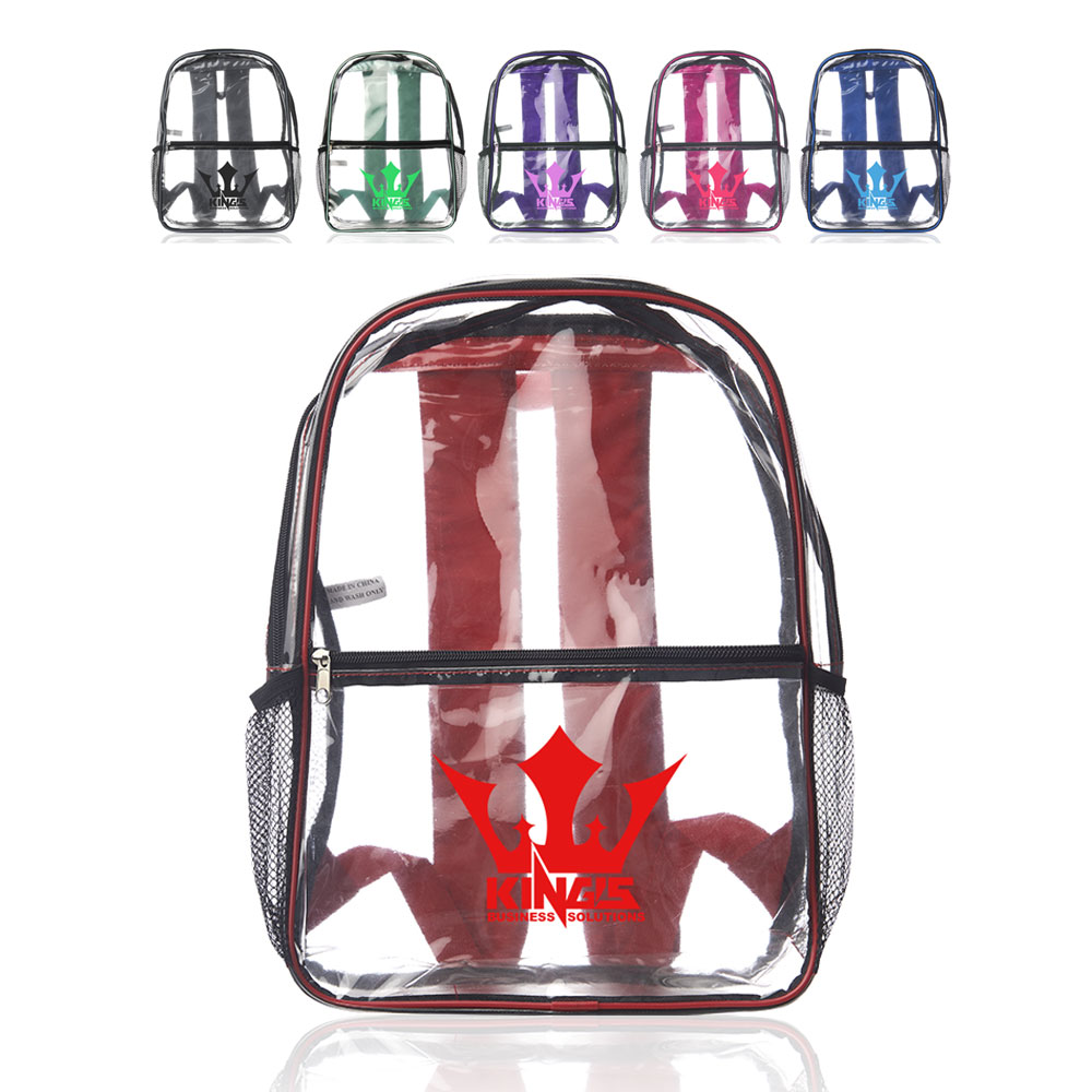 Picture of Multi-Function Clear Backpacks