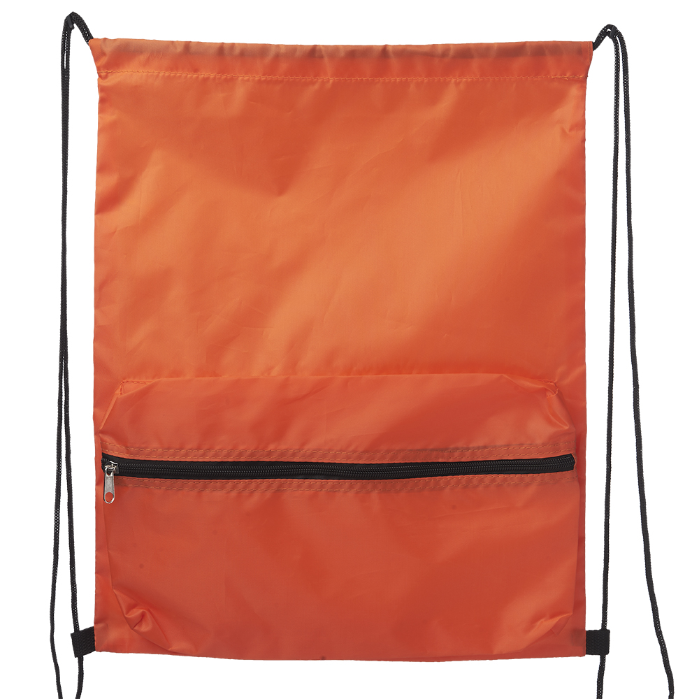 Picture of Augusta Drawstring Backpacks with Front Pocket