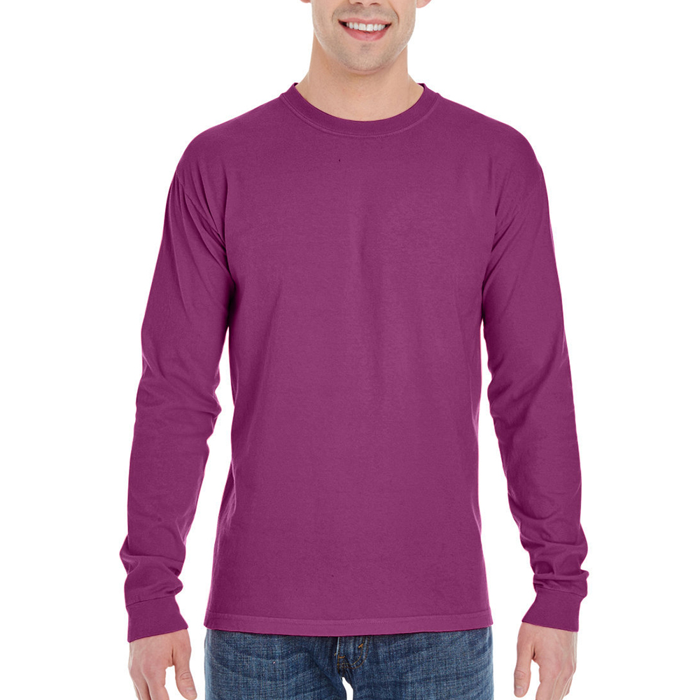 Picture of Comfort Colors Adult Heavyweight Long Sleeve Tees