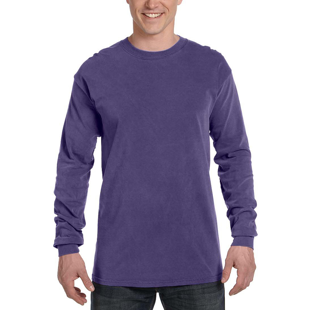 Picture of Comfort Colors Adult Heavyweight Long Sleeve Tees