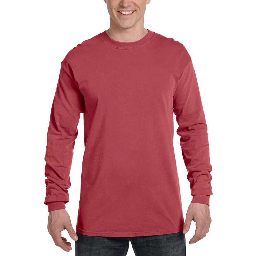 Picture of Comfort Colors Adult Heavyweight Long Sleeve Tees