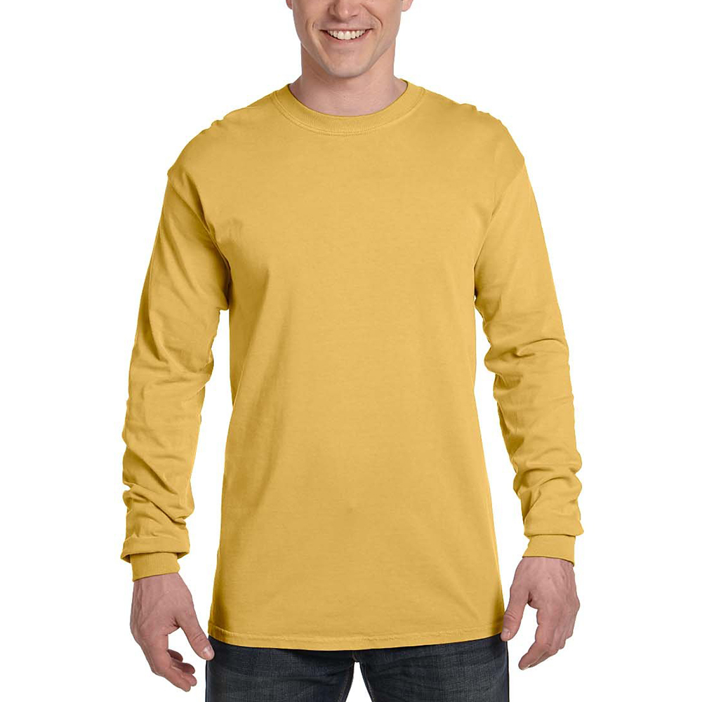 Picture of Comfort Colors Adult Heavyweight Long Sleeve Tees