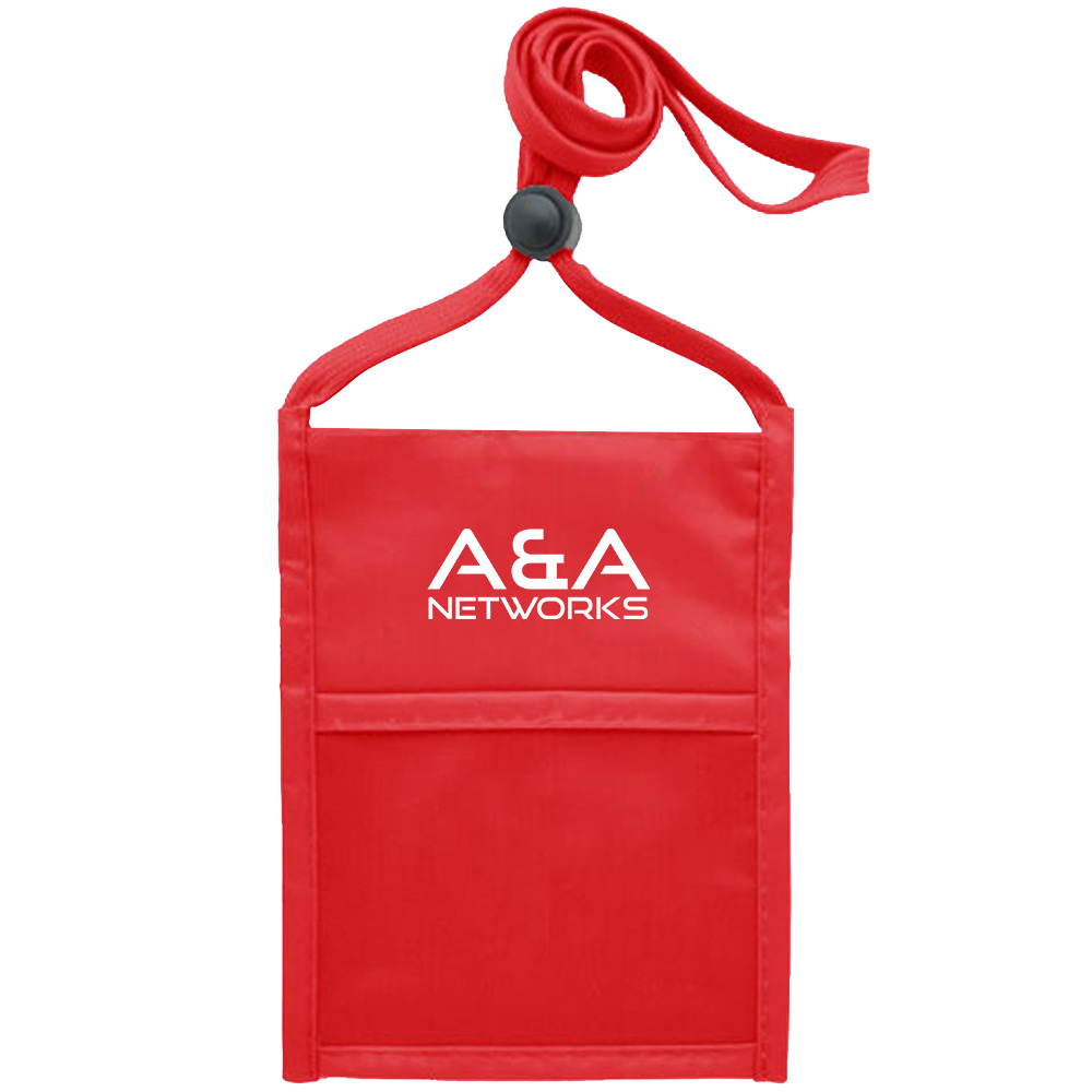 Picture of Premium Double Window Pouch Neck Wallet