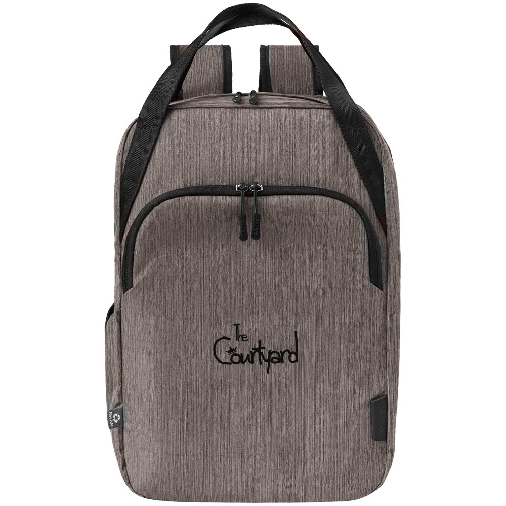 Picture of RejuVe? METRO Recycled Heather Executive Backpack