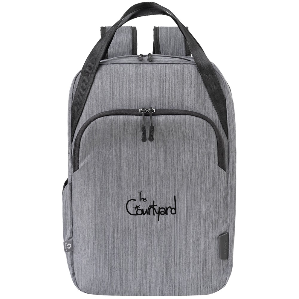 Picture of RejuVe? METRO Recycled Heather Executive Backpack