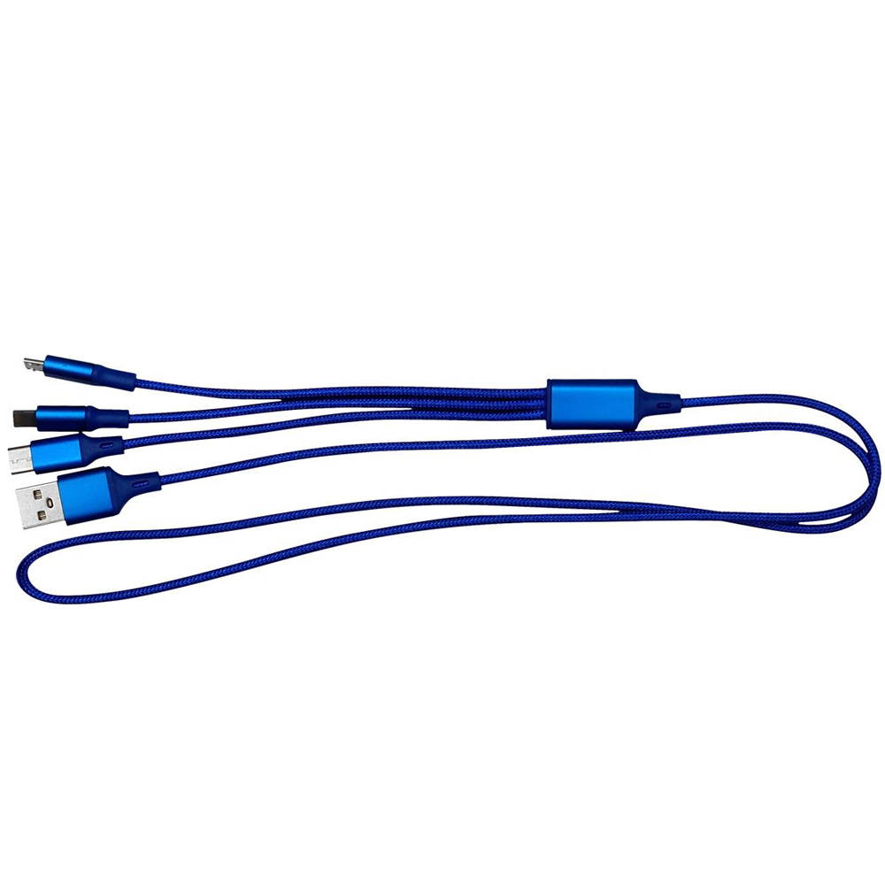 Picture of Metallic 3-in1 Cable with Type C USB