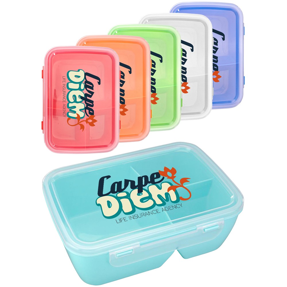 Picture of Full Color Lunch To Go Container