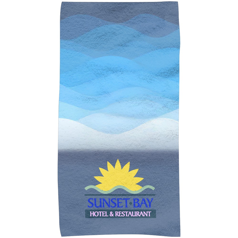 Picture of 30" x 60" Full Color Towel