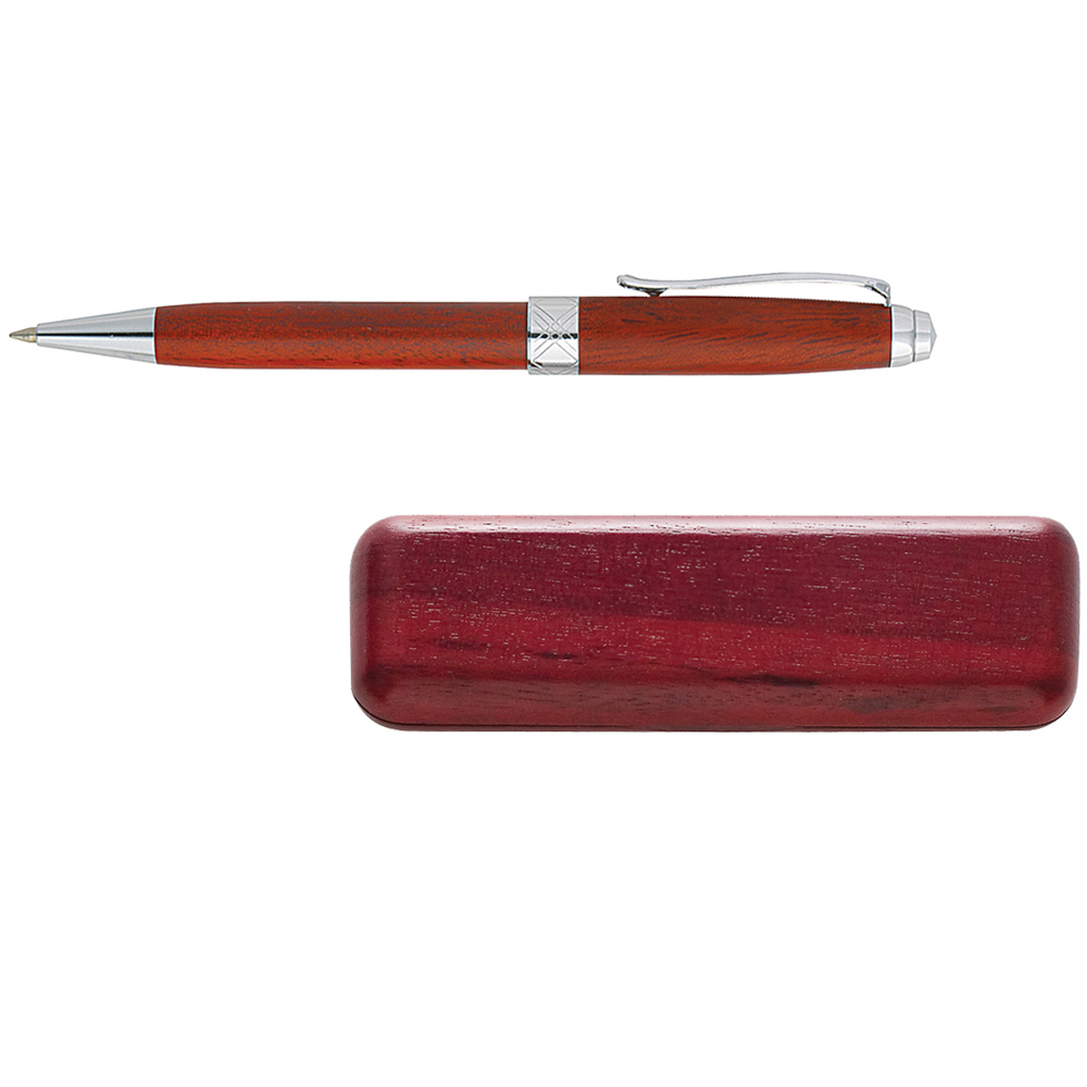 Picture of Terrific Timber-3 Ballpoint Pen in Wooden Box